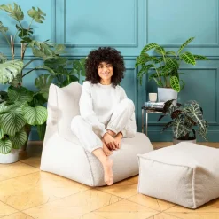 Sitting Point Sitzsack Roll Woolly