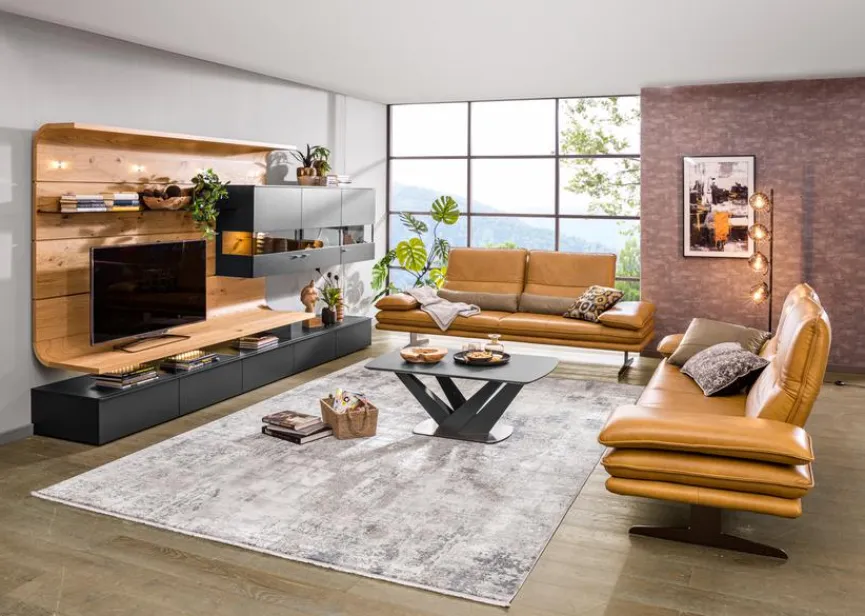 Clearance Willi Schillig Sofa 16777 broadway Kurkuma