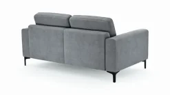 Discount CASEDO Sofa Alicante Zinkfarben