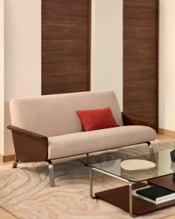 Best Kave Home Sofa Amsen 2-Sitzer Hellbraun