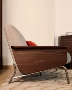 Best Kave Home Sofa Amsen 2-Sitzer Hellbraun