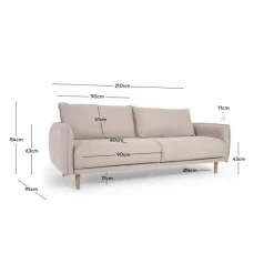 Kave Home Sofa Carlota