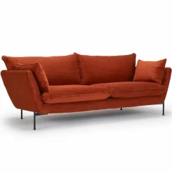Hot Nordic Collection Sofa Hasle Lux Burned Orange