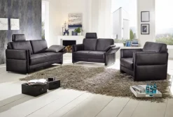 Best ponsel Sofa S225 / L225 Ohio Schwarz