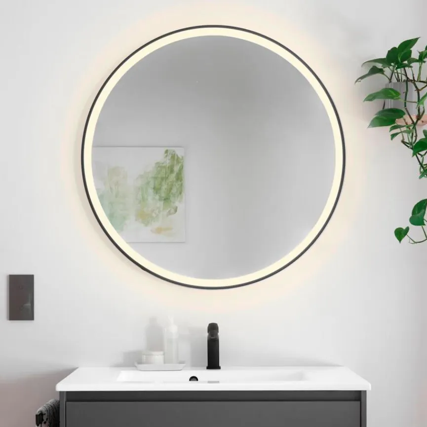 Sale Musterring Spiegel Revento Line Schwarz