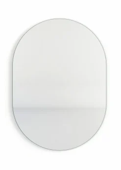 Outlet Metallbude Spiegel Caya Weiß