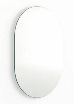 Outlet Metallbude Spiegel Caya Weiß