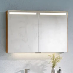 Best Voglauer Spiegelschrank Valpin Braun