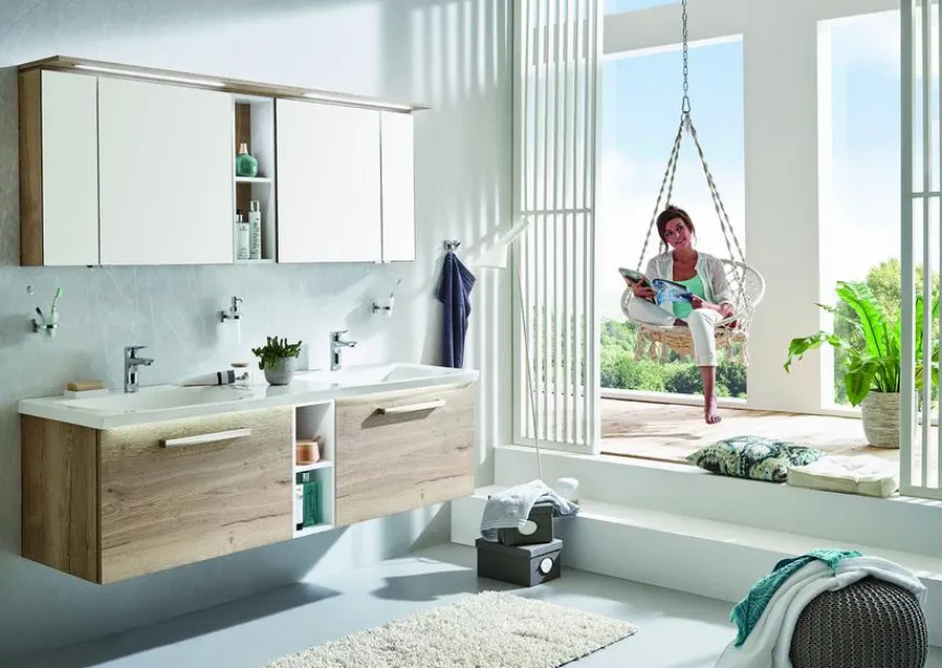 Sale Puris Spiegelschrank b-maxx Eiche