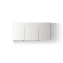 Hot Puris Spiegelschrank Classic Line Weiß Hochglanz