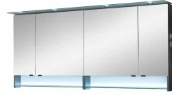 Outlet Pelipal Spiegelschrank Leonardo Living Transparent