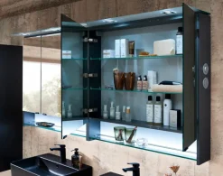 Outlet Pelipal Spiegelschrank Leonardo Living Transparent