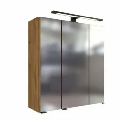 Outlet Held-Möbel Spiegelschrank Manchester Wotaneiche