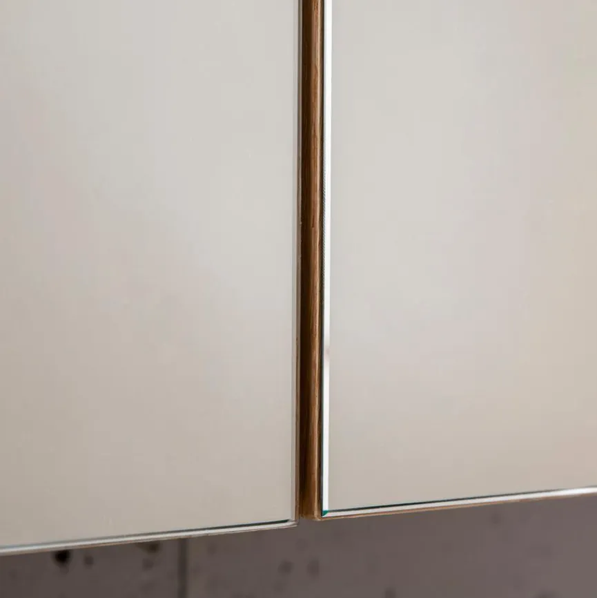 Best Spiegelschrank Prima Eiche Natur