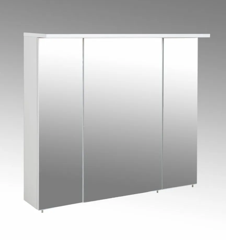 New Schildmeyer Spiegelschrank Profil Weiß