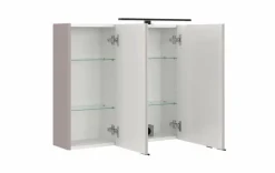 Outlet Held-Möbel Spiegeltürenschrank Lima Kaschmir