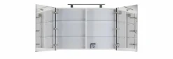 Spiegeltürenschrank OPTIbasic 4000 Anthrazit