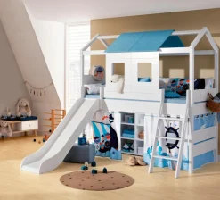 Kinder Paidi Spielbett Tiny House 90 x 200 cm