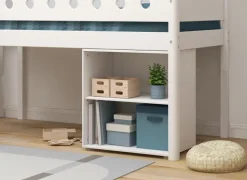 New Flexa Spielbett White 90 x 200 cm Weiß