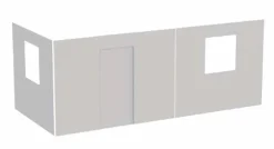 Sale Flexa Spielvorhang 3er Set Dawn Warm Gray