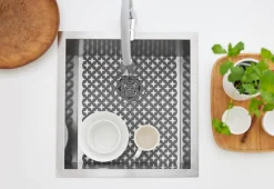 Outlet Rotho Spülbeckeneinlage Space Wonder zuschneidbar Anthracite