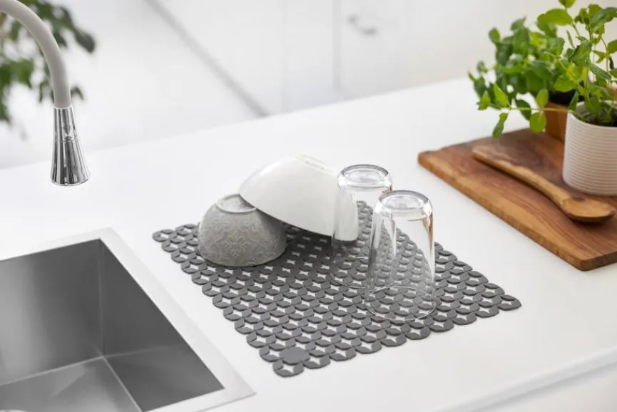 Outlet Rotho Spülbeckeneinlage Space Wonder zuschneidbar Anthracite