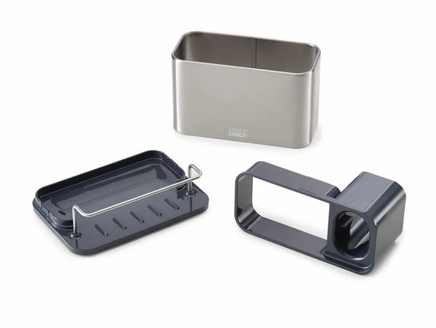 New Joseph Joseph Spülbecken-Organizer Surface 3tlg. Silber