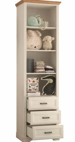 New BEGABINO Standregal Jasmin Weiß