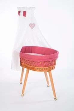 Outlet Mionido Stubenwagen Lounge 85 x 45 cm Rosa