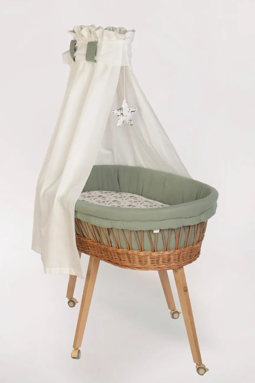 Hot Mionido Stubenwagen Lounge 85 x 45 cm Mint