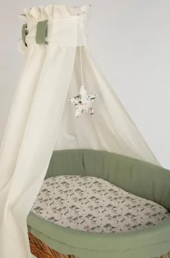 Hot Mionido Stubenwagen Lounge 85 x 45 cm Mint