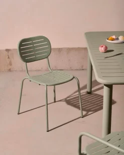 Discount Kave Home Stuhl Brai Türkis