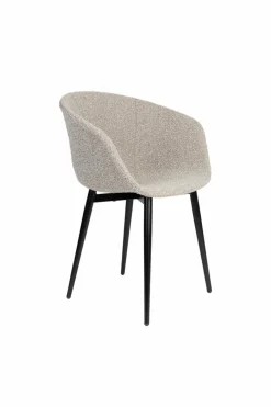 Hot White Label Stuhl Charly Grau