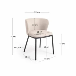 Kave Home Stuhl Ciselia