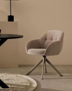 Outlet Kave Home Stuhl Dorina Beige