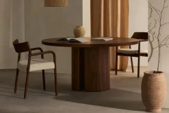 Clearance Kave Home Stuhl Falconera Nussbaum