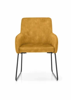 Best set one by Musterring Stuhl Fontana Gold