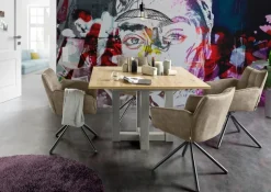 Discount set one by Musterring Stuhl Frisco Taupe