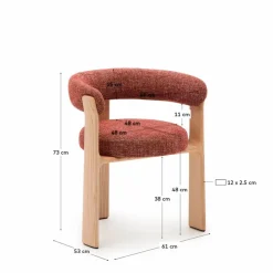 Sale Kave Home Stuhl Granite Terrakotta