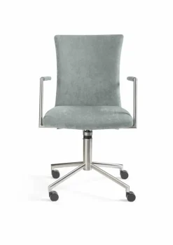 New Musterring Stuhl Helmond Grau / Blau