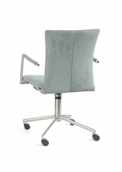 New Musterring Stuhl Helmond Grau / Blau