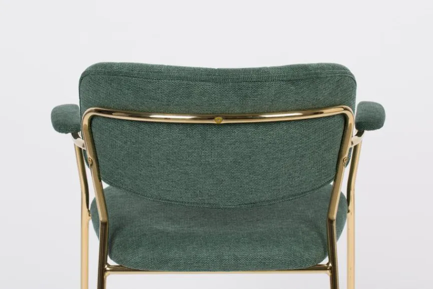 Outlet Zuiver Stuhl Jolien Dunkelgrün