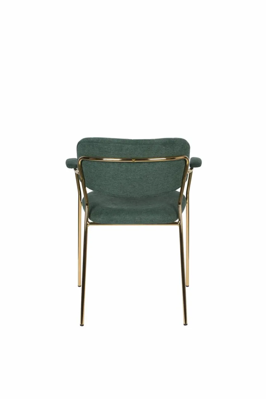 Outlet Zuiver Stuhl Jolien Dunkelgrün