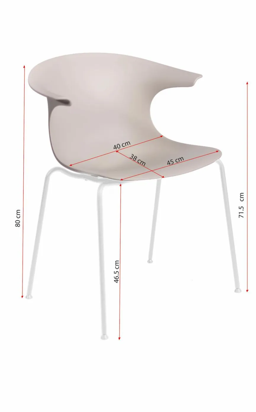 Outlet Infiniti Stuhl Loop Weiß