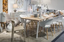 New DAHEIM Stuhl Luna Weiß