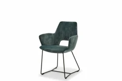 Outlet Musterring Stuhl Navarra Blau-Grün