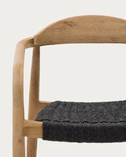 Online Kave Home Stuhl Nina Schwarz