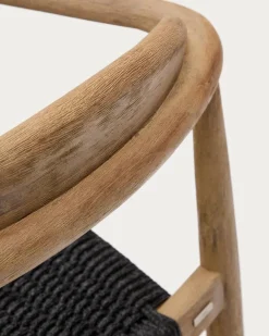 Online Kave Home Stuhl Nina Schwarz