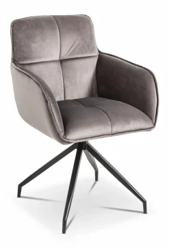 Hot Stuhl Pavia Dunkelgrau