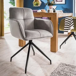 Hot Stuhl Pavia Dunkelgrau